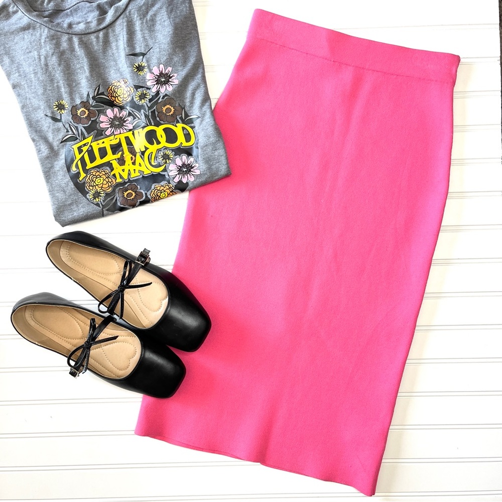 House of Harlow Knit Pencil Skirt | size XS